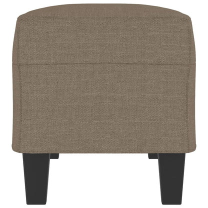 Sitzbank Taupe 100x35x41 cm Stoff