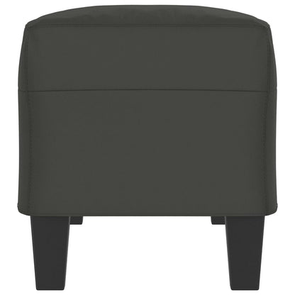 Sitzbank Dunkelgrau 100x35x41 cm Mikrofasergewebe