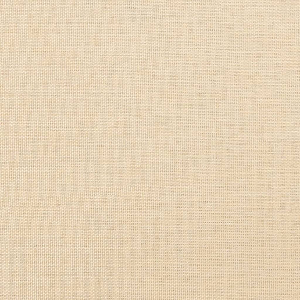 Pyntepuder 2 stk creme 40x40 cm stof