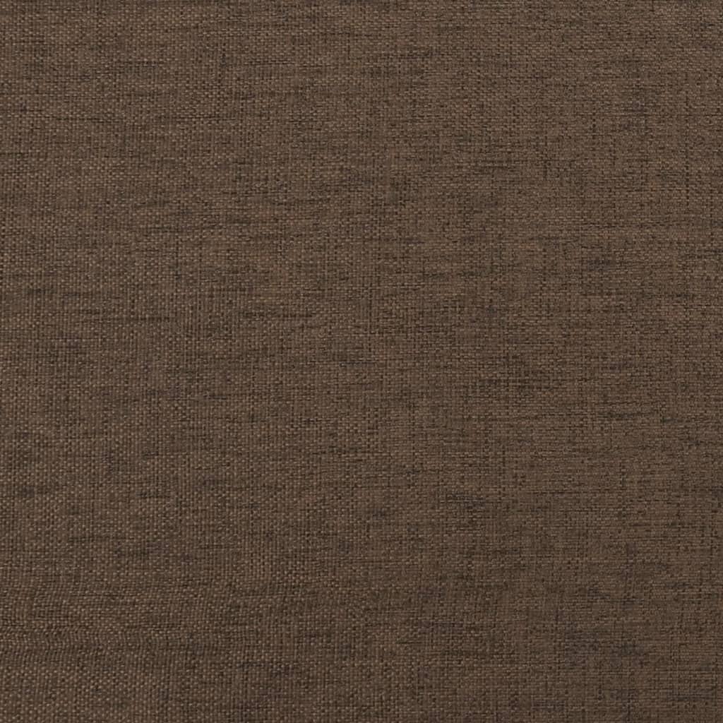 Pyntepuder 2 stk brunt 40x40 cm stof
