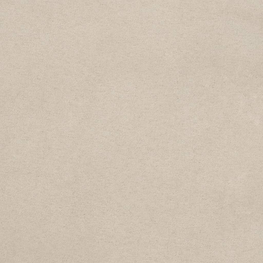 Pyntepuder 2 stk creme 40x40 cm mikrofiberstof