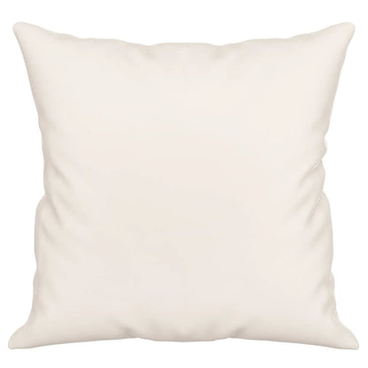 Pyntepuder 2 stk beige 40x40 cm mikrofiberstof