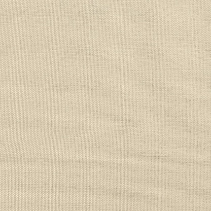 Pyntepuder 2 stk creme Ø15x50 cm stof