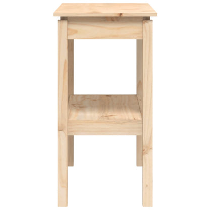 Konsolbord 80x40x75 cm massiv fyrretræ