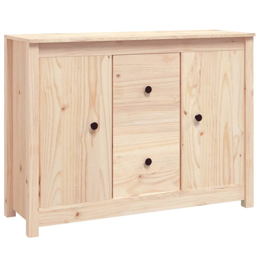 Sideboard 100x35x74 cm Massivholz Kiefer