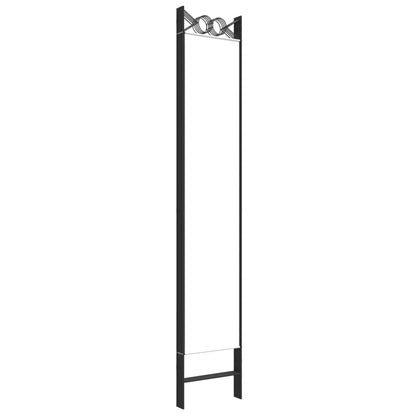 5-tlg. Paravent Weiß 200x220 cm Stoff