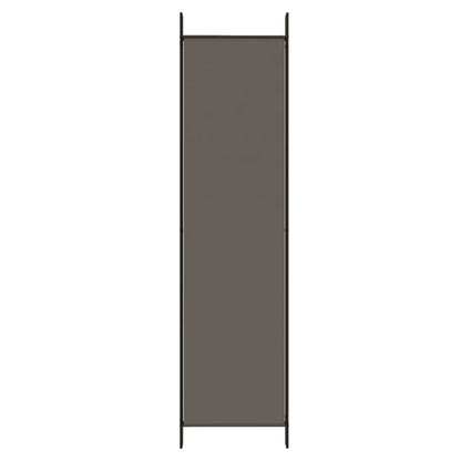 3-tlg. Paravent Anthrazit 150x220 cm Stoff