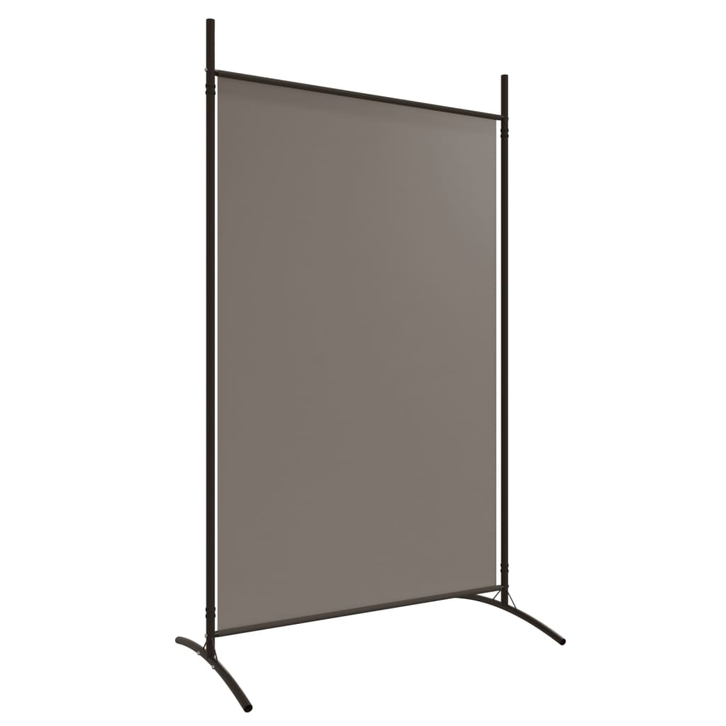 2-delt Skærm Antracit 348x180 cm Stof