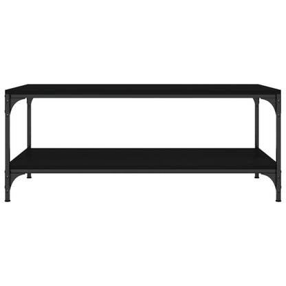 Couchtisch Schwarz 100x50x40 cm Holzwerkstoff