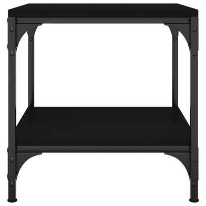 Beistelltisch Schwarz 40x40x40 cm Holzwerkstoff