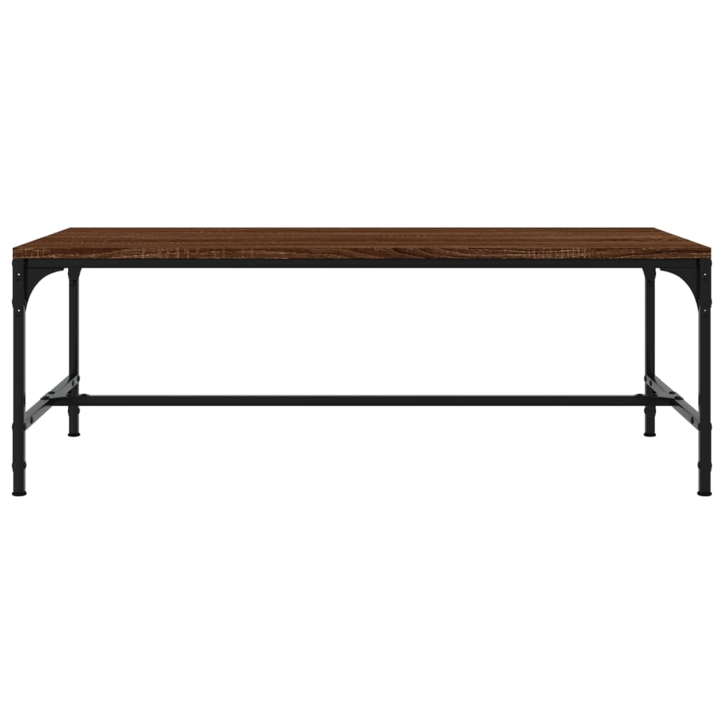 Couchtisch Braun Eichen-Optik 100x50x35 cm Holzwerkstoff