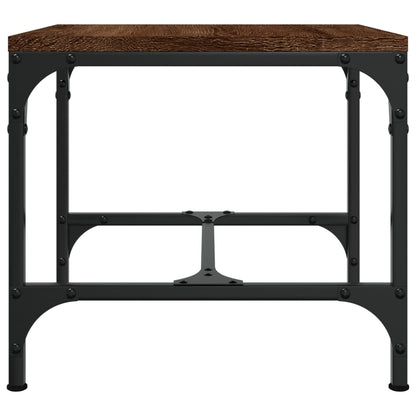 Couchtisch Braun Eichen-Optik 50x50x35 cm Holzwerkstoff