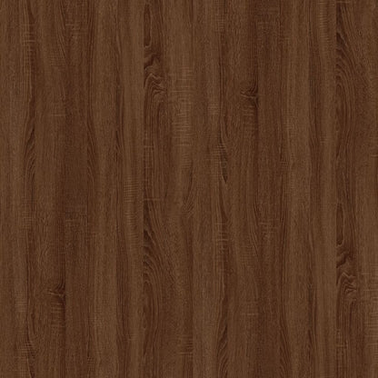 Beistelltisch Braun Eichen-Optik 40x40x35 cm Holzwerkstoff