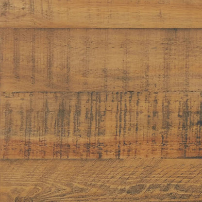 Bank mit Stauraum Braun 110x30x45 cm Massivholz Kiefer