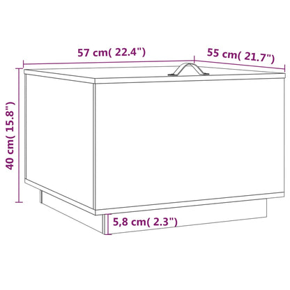 Aufbewahrungsboxen mit Deckeln 3 Stk. Grau Massivholz Kiefer