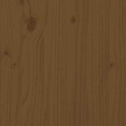 Aufbewahrungsboxen mit Deckeln 3 Stk. Braun Massivholz Kiefer