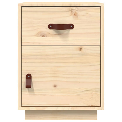 Nachttisch 40x34x55 cm Massivholz Kiefer