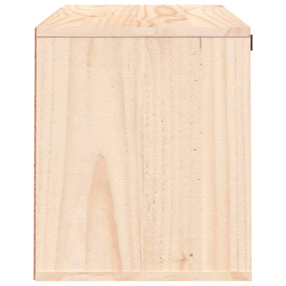 Wandschrank 60x30x35 cm Massivholz Kiefer