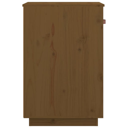 Schreibtisch-Schrank Honigbraun 40x50x75 cm Massivholz Kiefer