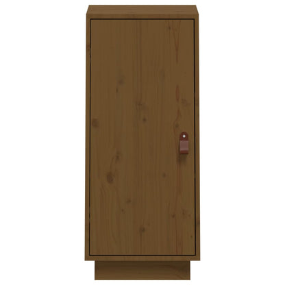 Sideboard Honigbraun 34x40x75 cm Massivholz Kiefer