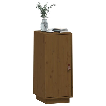 Sideboard Honigbraun 34x40x75 cm Massivholz Kiefer