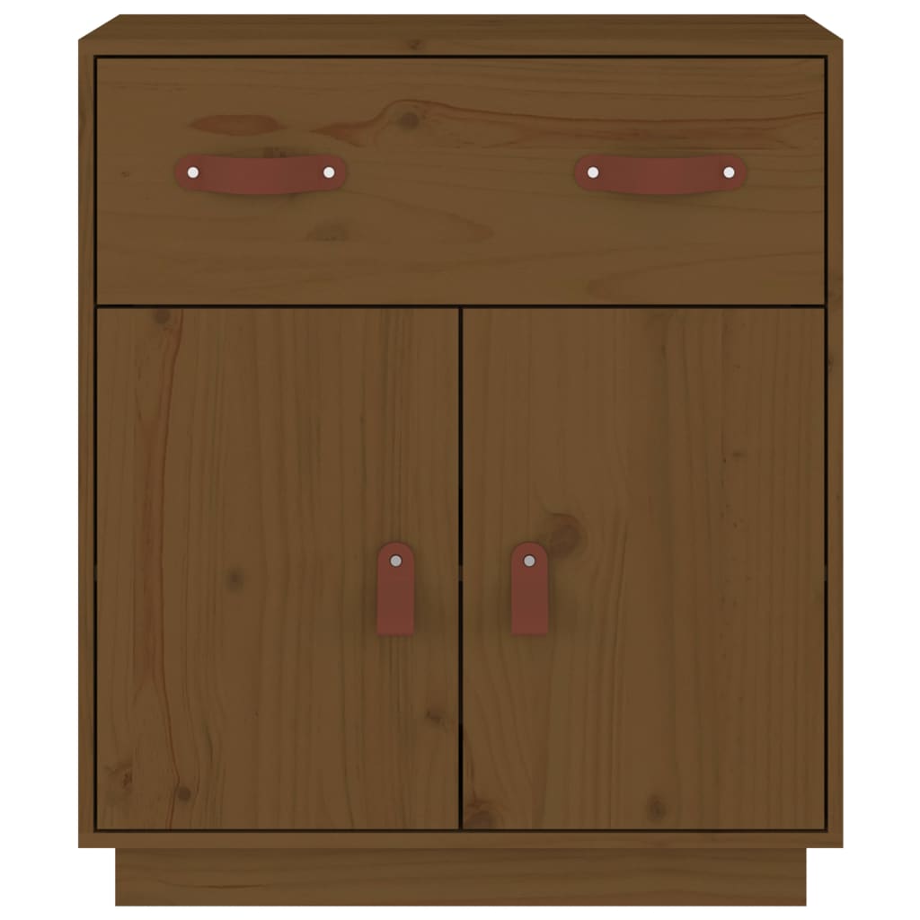 Sideboard Honigbraun 65,5x40x75 cm Massivholz Kiefer