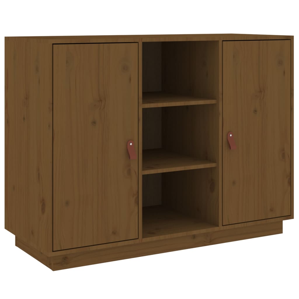 Skænk Honningbrun 100x40x75 cm Massiv Fyr