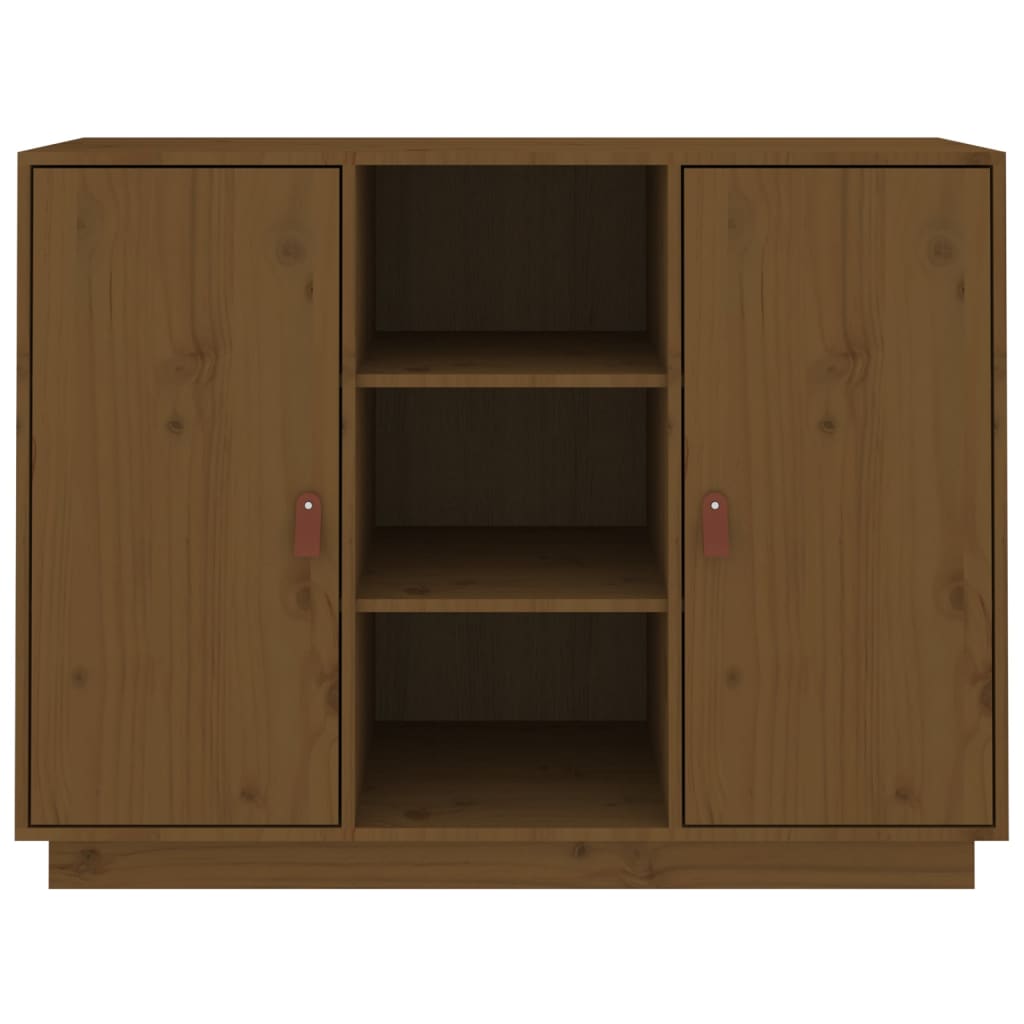 Skænk Honningbrun 100x40x75 cm Massiv Fyr
