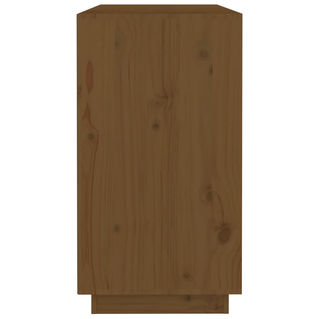 Skænk Honningbrun 100x40x75 cm Massiv Fyr