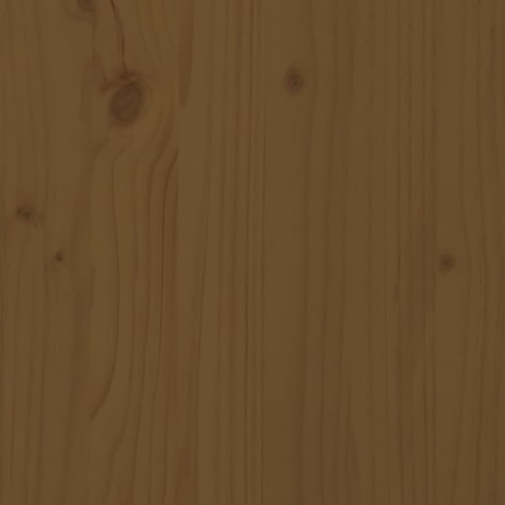 Skænk Honningbrun 100x40x75 cm Massiv Fyr