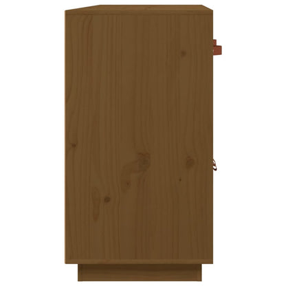Sideboard Honigbraun 98,5x40x75 cm Massivholz Kiefer