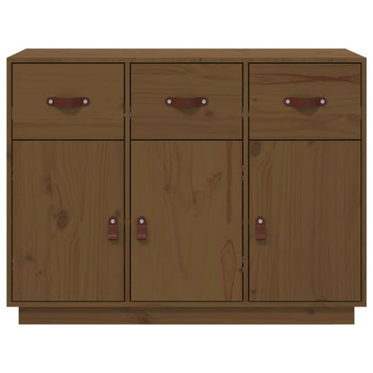 Sideboard Honigbraun 100x40x75 cm Massivholz Kiefer