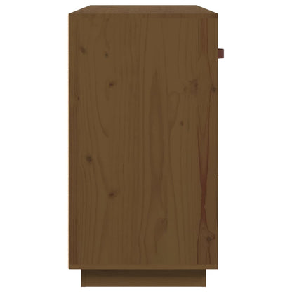 Sideboard Honigbraun 100x40x75 cm Massivholz Kiefer