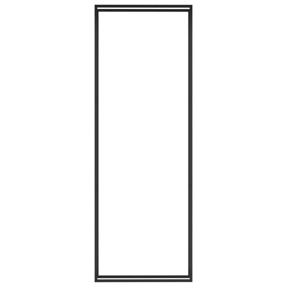 Brennholzregal Mattschwarz 110x28x312 cm Stahl
