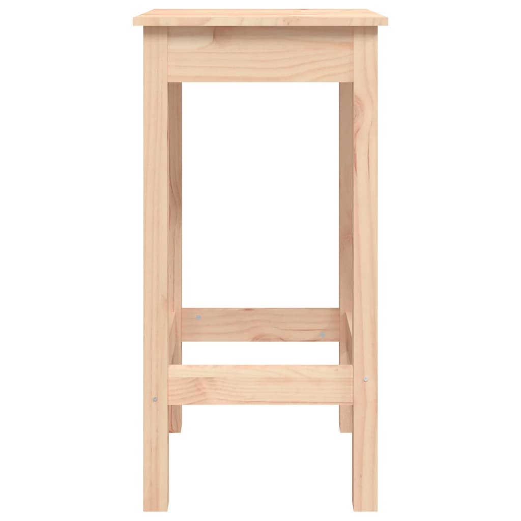Barstühle 2 Stk. 40x40x78 cm Massivholz Kiefer