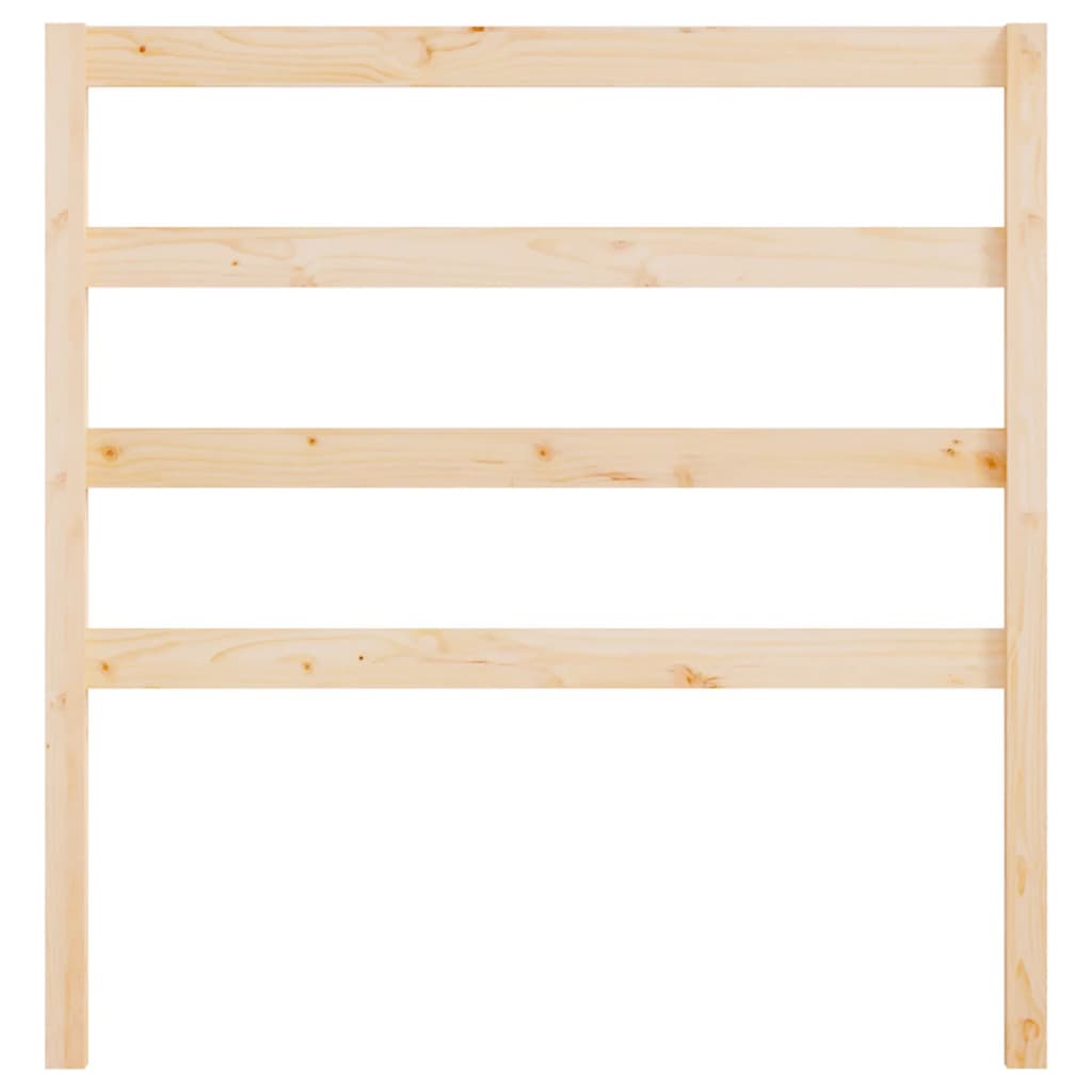 Kopfteil 95x4x100 cm Massivholz Kiefer