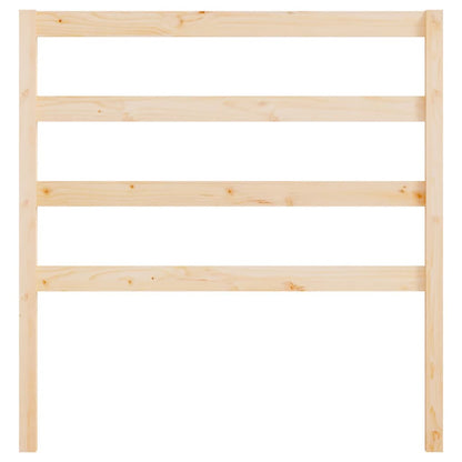 Kopfteil 95x4x100 cm Massivholz Kiefer