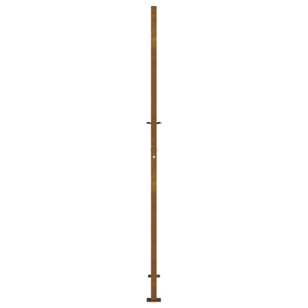 Gartentor 105x205 cm Cortenstahl Baum-Design