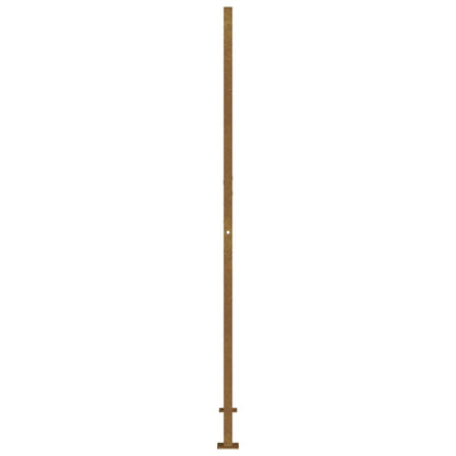 Gartentor 105x180 cm Cortenstahl Quadratisches Design