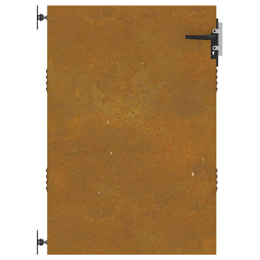 Gartentor 85x150 cm Cortenstahl