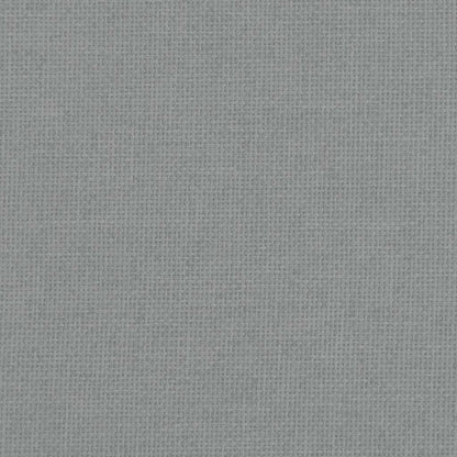 Hundebett Hellgrau 90x53x30 cm Stoff