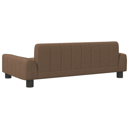 Hundebett Braun 90x53x30 cm Stoff