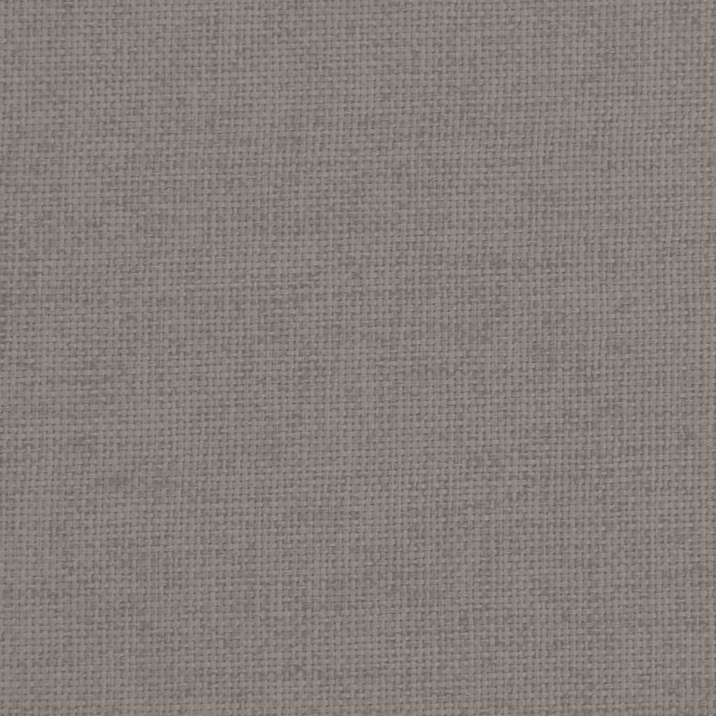 Hundebett Taupe 90x53x30 cm Stoff