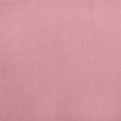 Hundebett Rosa 90x53x30 cm Samt