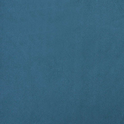 Hundebett Blau 50x40x26,5 cm Samt