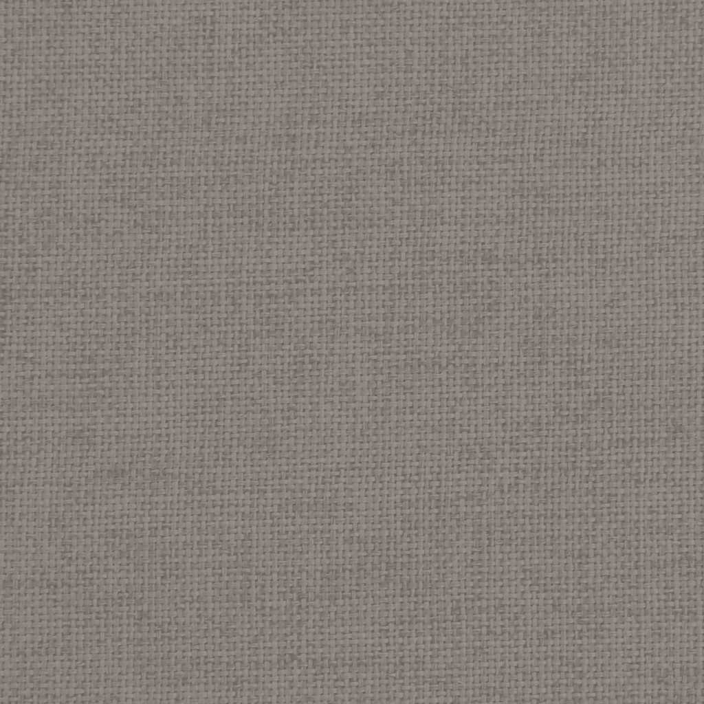 Hundebett Taupe 70x45x30 cm Stoff