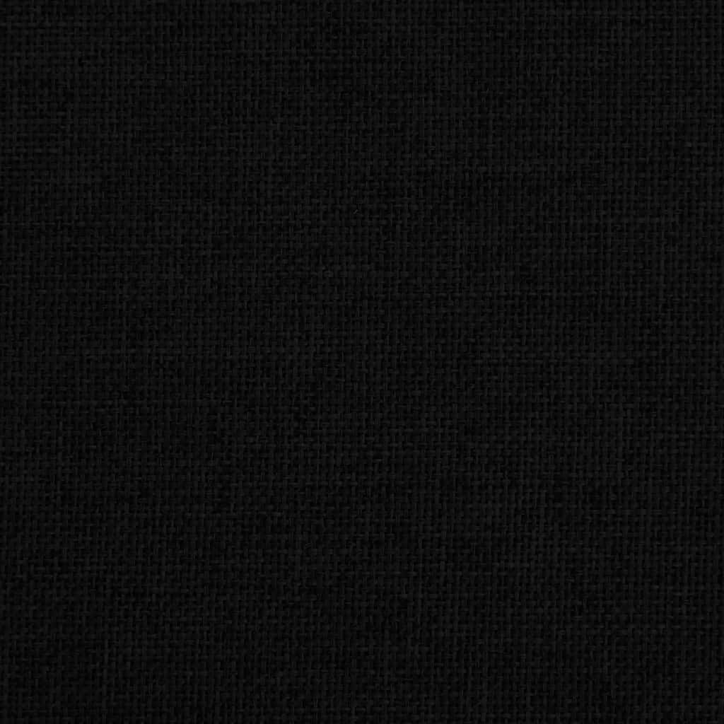 Hundebett Schwarz 70x45x30 cm Stoff