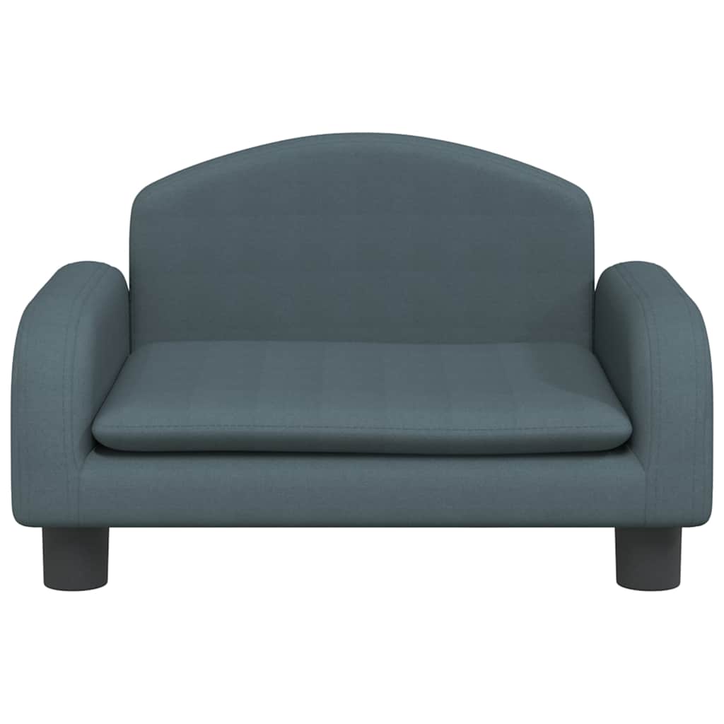 Hundebett Dunkelgrau 50x40x30 cm Stoff
