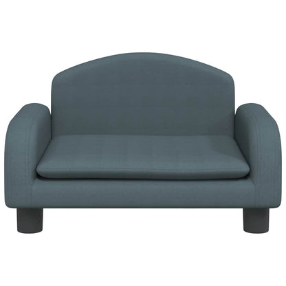 Hundebett Dunkelgrau 50x40x30 cm Stoff