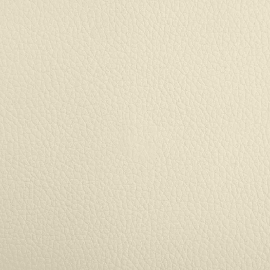 Hundebett Creme 70x45x28 cm Kunstleder